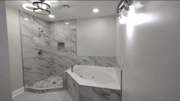White theme bathroom, a TurnKey Bath Remodel project in New Orleans