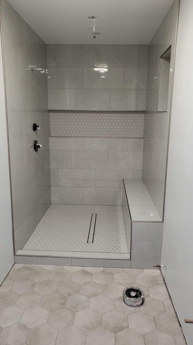 Newly Finished Shower Room - Turnkey Bath Remodel