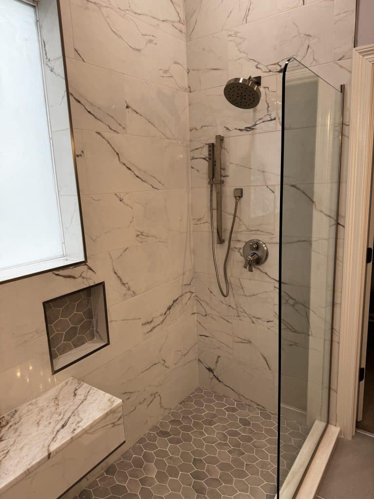 Small Shower Room - Turnkey Bath Remodel