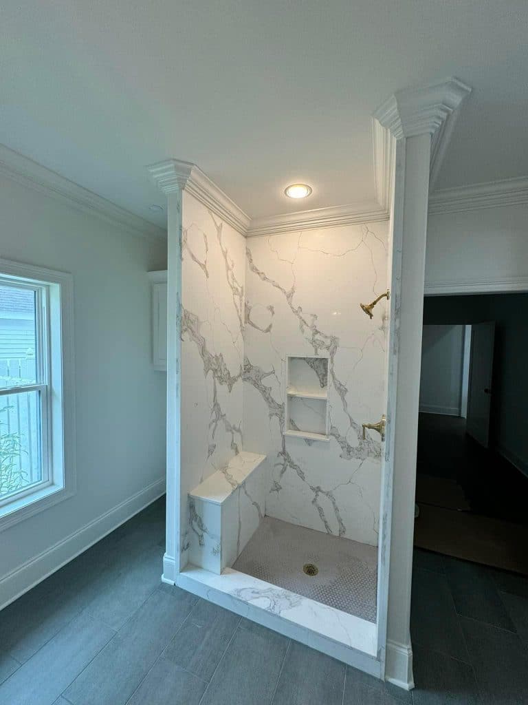 Compact Shower Room - Turnkey Bath Remodel
