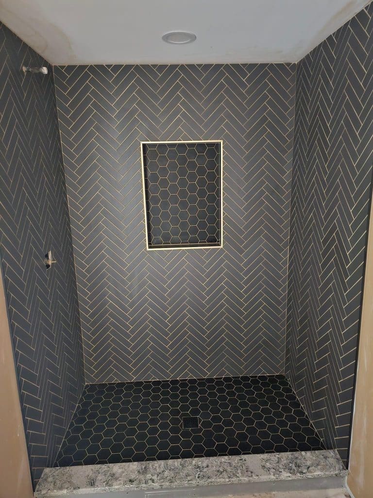 Empty Shower Room - Turnkey Bath Remodel